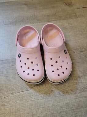 CROCS Kids Light Pink Classic Clog